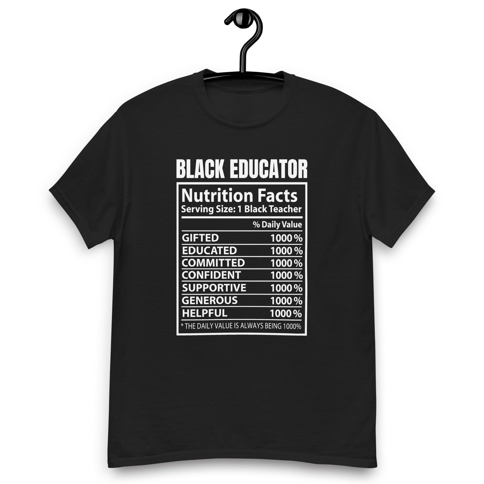 Black Educator Nutrition Facts