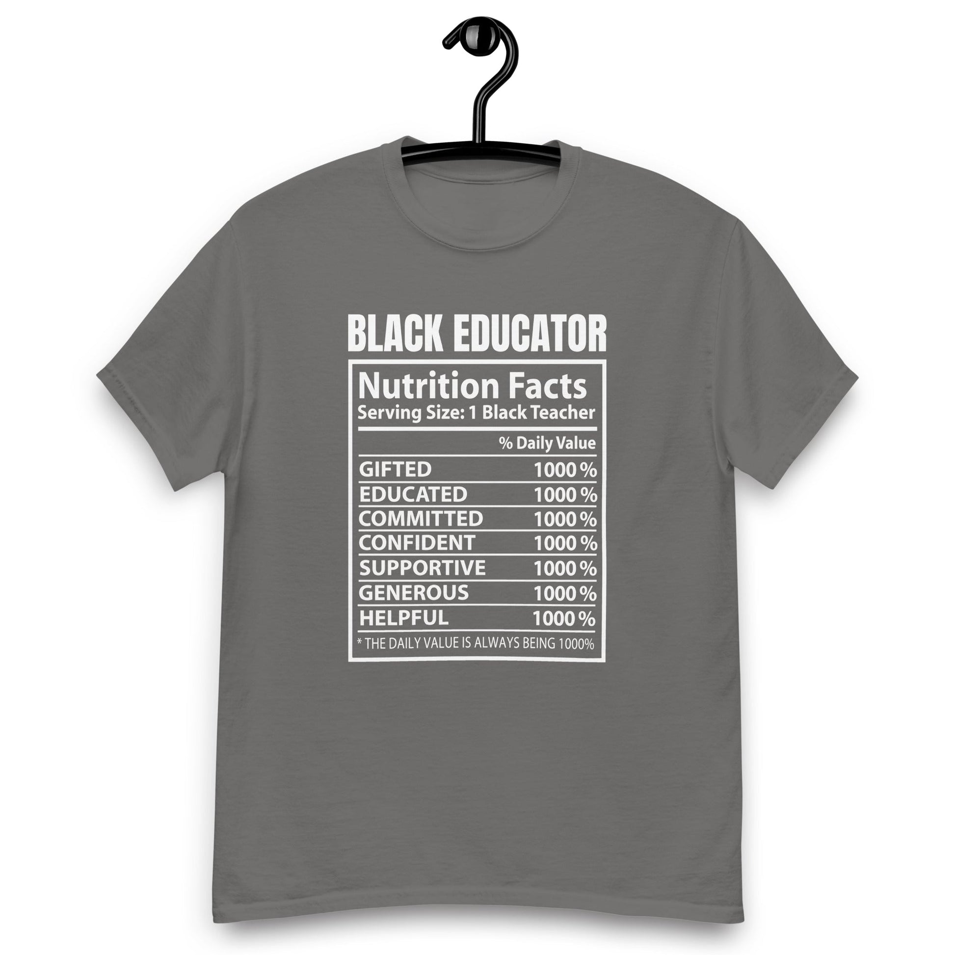 Black Educator Nutrition Facts