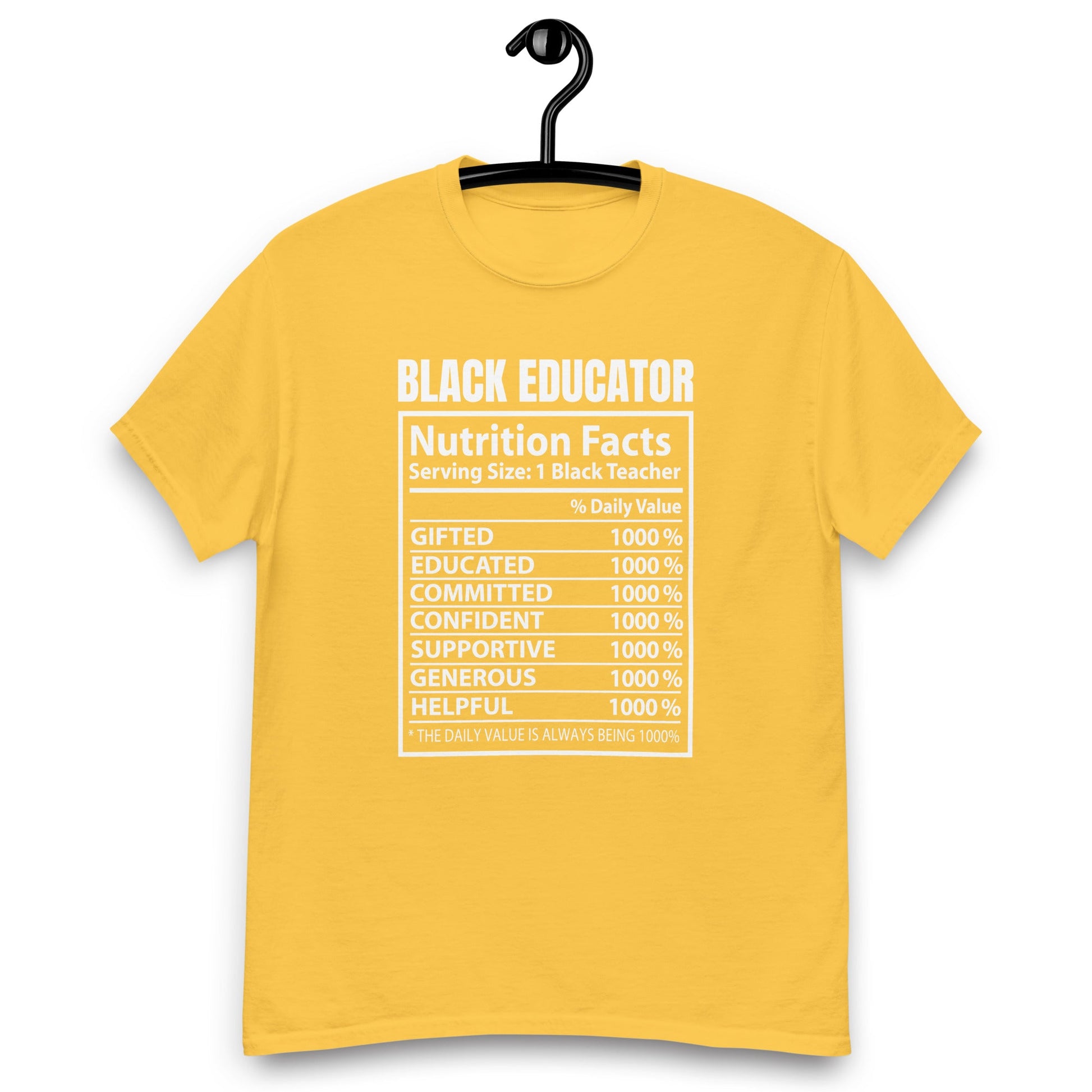 Black Educator Nutrition Facts