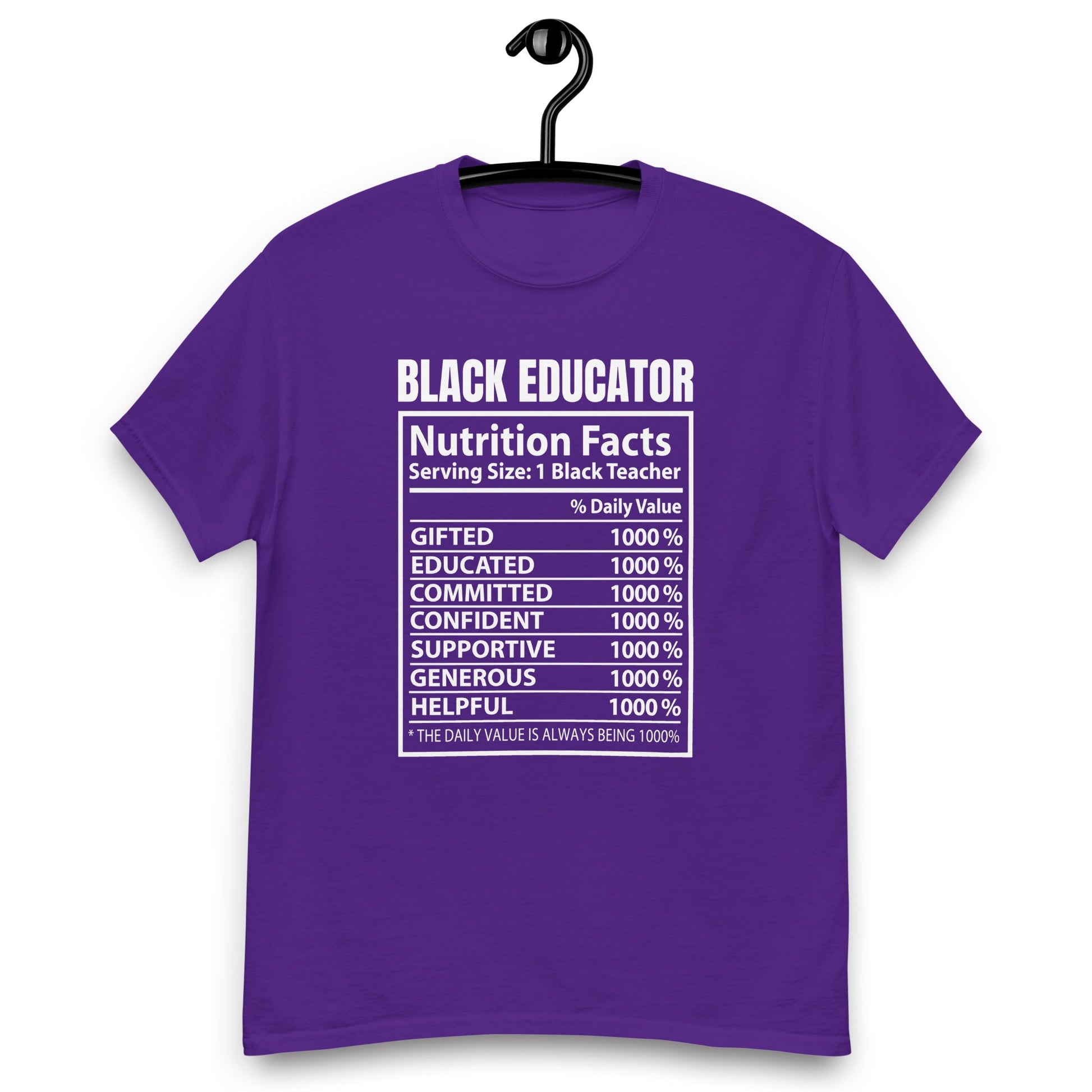 Black Educator Nutrition Facts