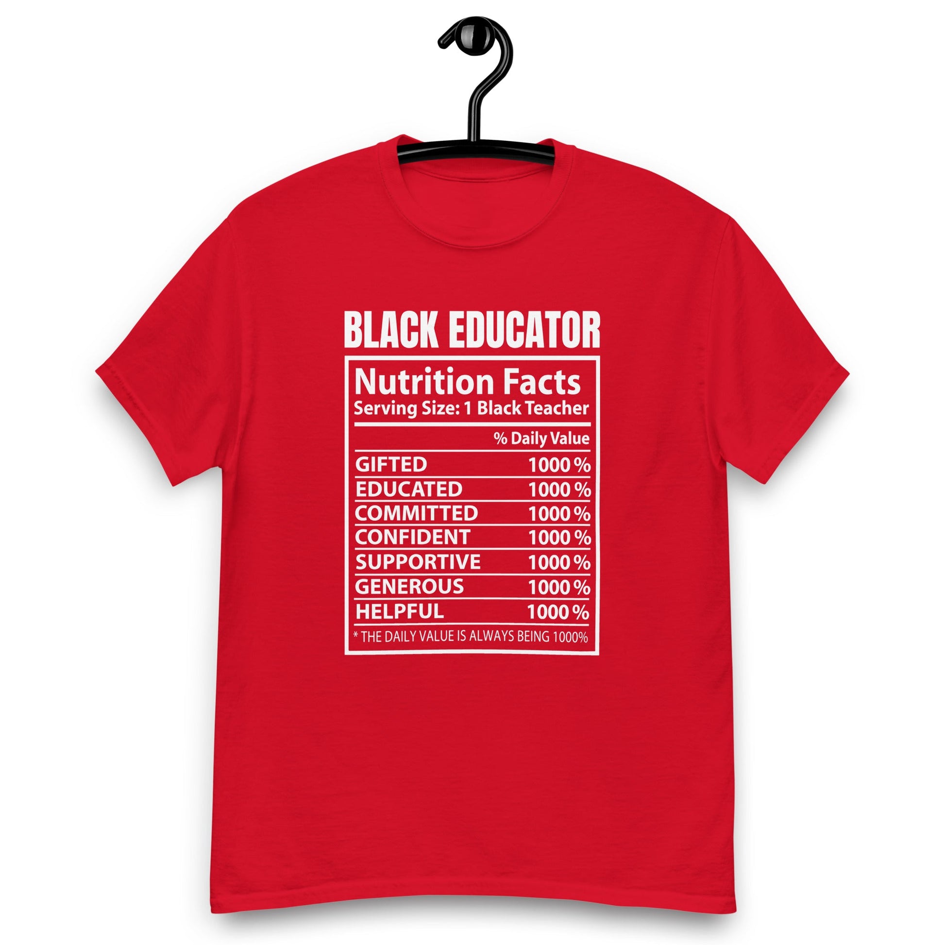 Black Educator Nutrition Facts